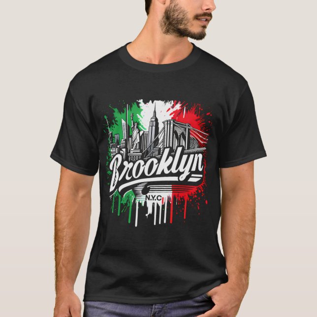 Brooklyn Italian T-Shirt (Vorderseite)