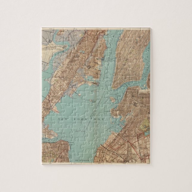 Brooklyn, Jersey City und Hoboken (Vertikal)
