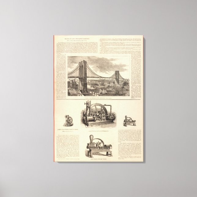 Brooklyn Life Insurance Company Leinwanddruck (Vorderseite)