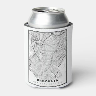 Brooklyn Map Dosenkühler