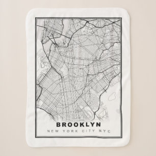 Brooklyn Map Sherpadecke