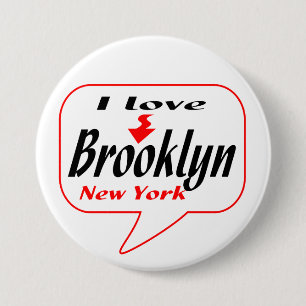 Brooklyn New York Button