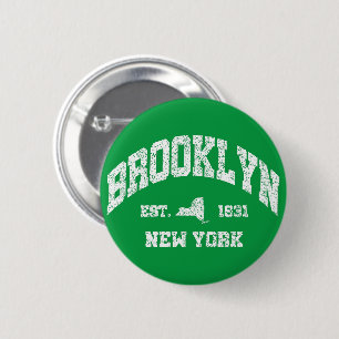 Brooklyn, New York Button