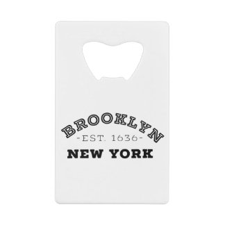 Brooklyn New York Geldbeutel Flaschenöffner