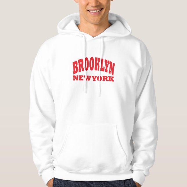 Brooklyn New York Hoodie (Vorderseite)