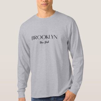 Brooklyn New York Long manche T-shirt