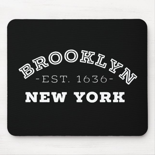 Brooklyn New York Mousepad (Vorne)