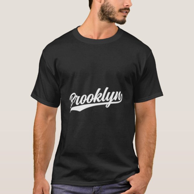 Brooklyn New York Ny 1970S Dark T-Shirt (Vorderseite)
