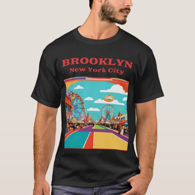 Brooklyn New York T-Shirt (Vorderseite)