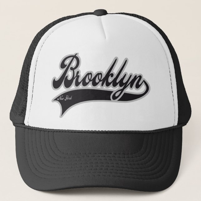 Brooklyn New York Truckerkappe (Vorderseite)