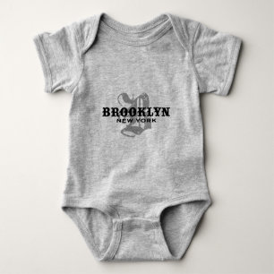 Brooklyn NY Baby Bodysuit Strampler