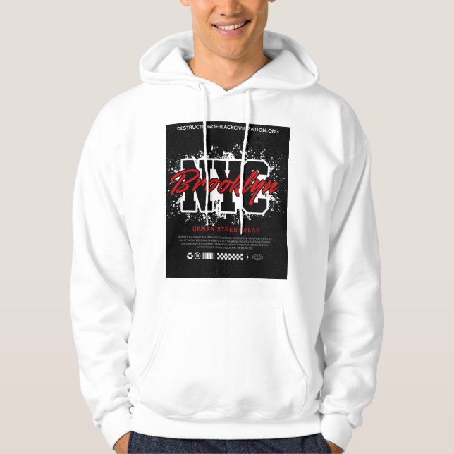 BROOKLYN NYC HOODIE (Vorderseite)