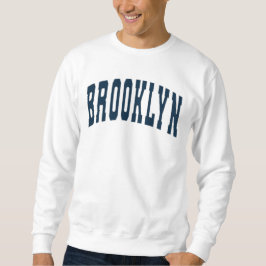 Brooklyn NYC Vintag Uni Style Sweatshirt
