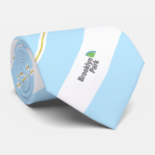 Brooklyn Park (Minnesota) Stadtflagge Neck Tie Krawatte