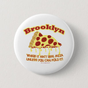 Brooklyn Pizza Button