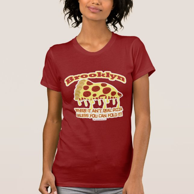 Brooklyn Pizza T-Shirt (Vorderseite)