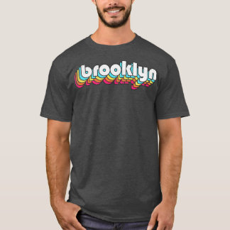Brooklyn Retro Typografie Design T-Shirt