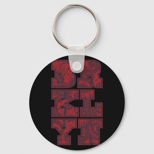 Brooklyn Schlüsselanhänger (Vorderseite)