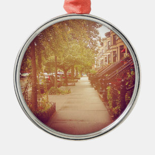 Brooklyn Silbernes Ornament