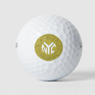 Brooklyn Subway Token Golfball