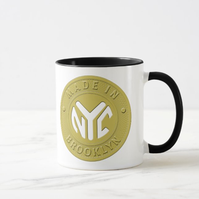 Brooklyn Subway Token Tasse (Rechts)