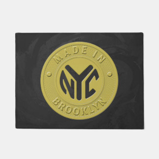 Brooklyn-Untergrundbahn-Zeichen Fußmatte