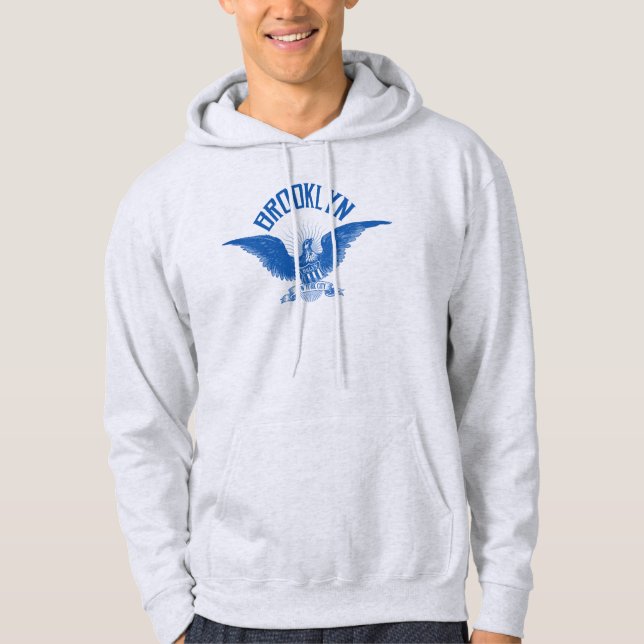 Brooklyn Vintag Eagle Hoodie (Vorderseite)