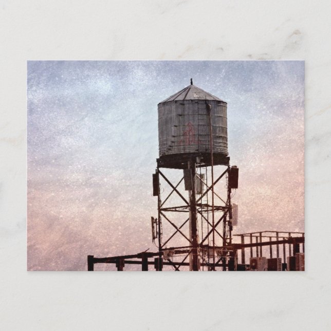 Brooklyn Water Tower Postcard Postkarte (Vorderseite)