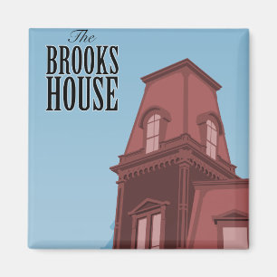 Brooks House Magnet
