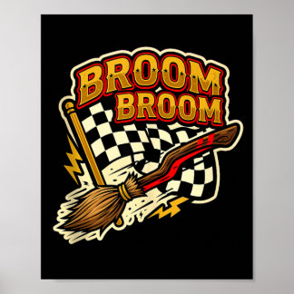 Broom broom magic fan fantasy halloween witch tank poster