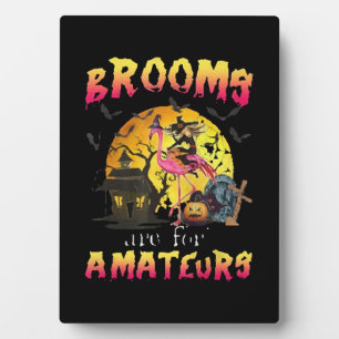 Broome sind für Flamingo Halloween Fotoplatte