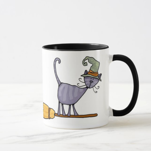 Broomstick Kitty-Tasse Tasse (Rechts)