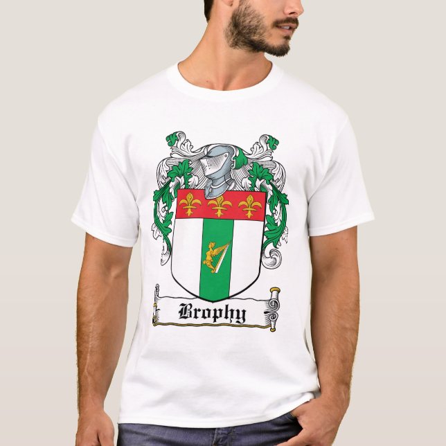 Brophy Familienwappen T-Shirt (Vorderseite)