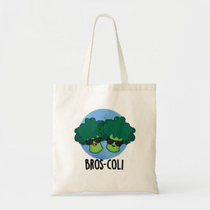 Bros-coli Funny Veggie Broccoli Pun Tragetasche
