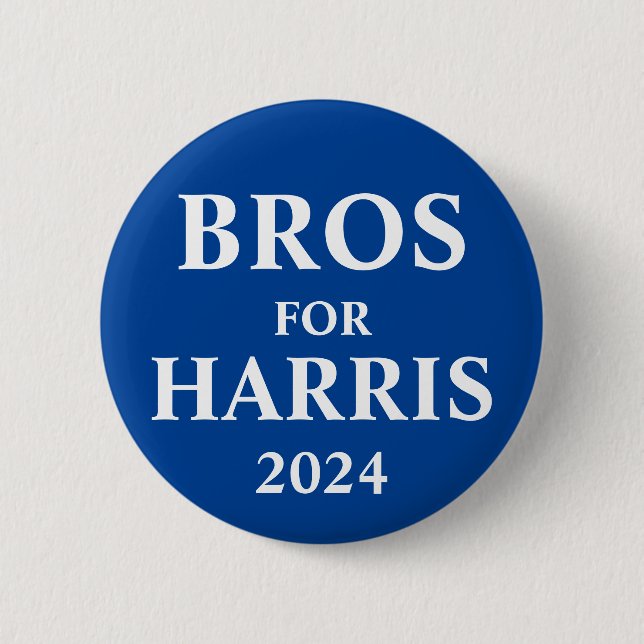 Bros für Harris Button (Vorderseite)