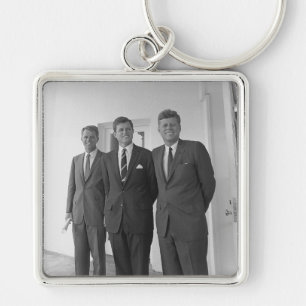 Bros, Präsident John Kennedy, Robert & Ted Schlüsselanhänger