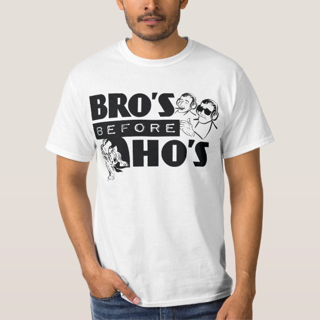 Bros vor Hos T-Shirt (Vorderseite)