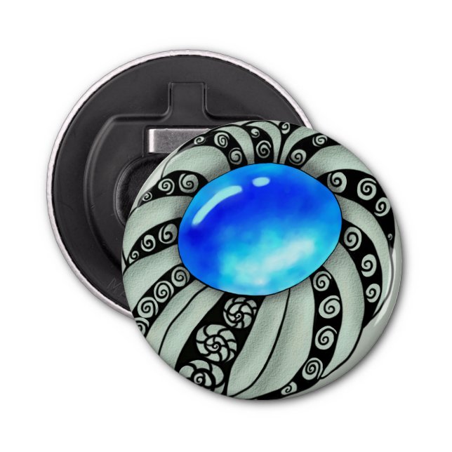 Brosche Flaschenöffner (Vorderseite)