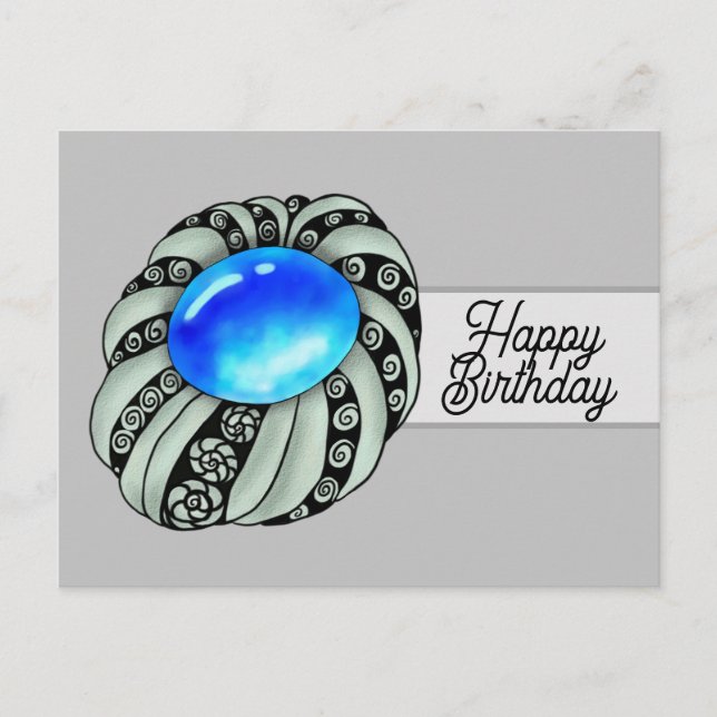 Brosche  postkarte (Vorderseite)