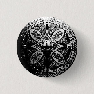 Brosche Targe Button