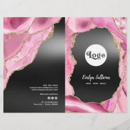 Broschüre über das Service-Menü "Rosa Age"