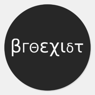 Brosexisma Runder Aufkleber