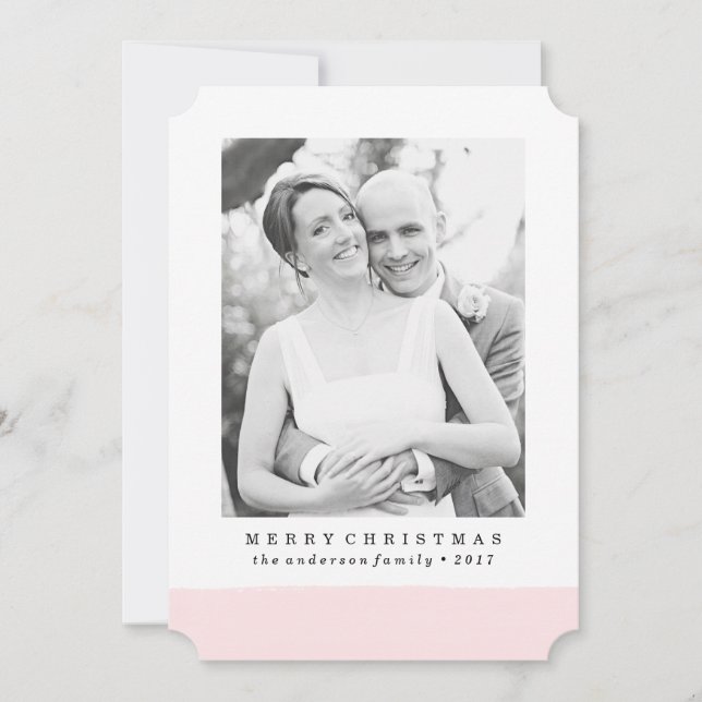 Brossé | Carte photo de vacances (Devant)