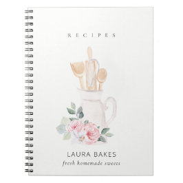 Brosse Ustensiles Livre de cuisine Rouleau floral 