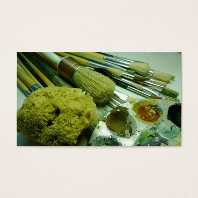 Brosses et peinture (Devant)