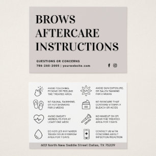 Brosses modernes - Fiche d'instructions sur le sou