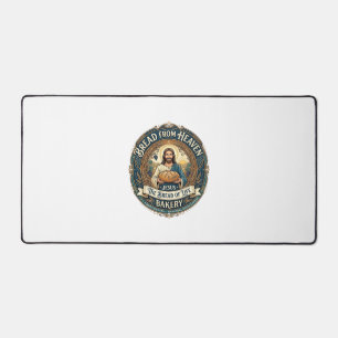 Brot aus dem Himmel Jesus Brot Lebens Bäckerei Chr Schreibtischunterlage