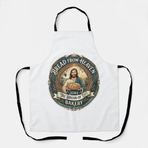 Brot aus dem Himmel Jesus Brot Lebens Bäckerei Chr Schürze