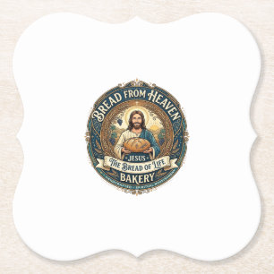 Brot aus dem Himmel Jesus Brot Lebens Bäckerei Chr Untersetzer