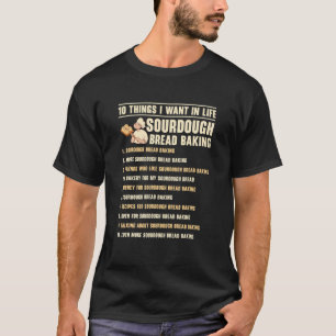 Brot Backbäckerei Feinschmecker Handgebackenes Bro T-Shirt